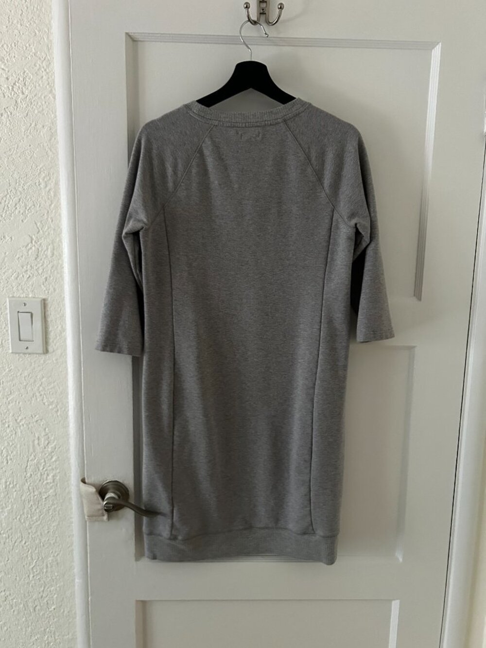 LL Bean Women's Grey Sweatshirt Dress Size XS - Picture 2 of 3